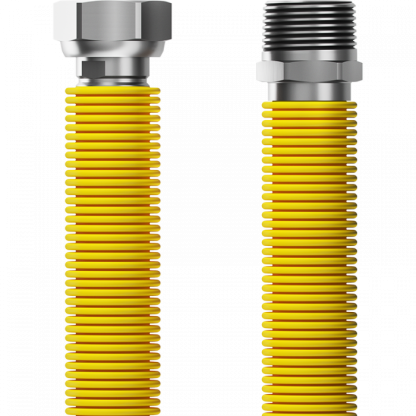Nerezová hadice pro připojení plynu Gas Flexi R1/2"-G1/2" 75-150 cm - Image 2